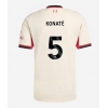 Liverpool Ibrahima Konate #5 Bortedrakt 2025-26 Kortermet